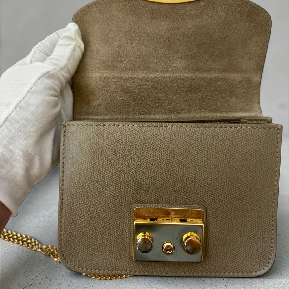 Furla Metropolis Mini Crossbody Bag with Gold Accents - Picture 5 of 9